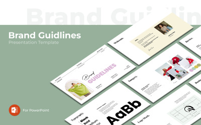 Brand Guidelines také Brand Identity Guidelines PowerPoint