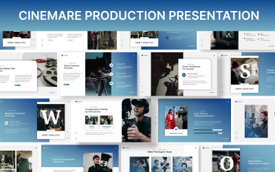 Cinemare Production Šablona prezentace Prezentací Google