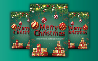 Winter Wonderland vakantie Extravaganza - A4 kerstflyer