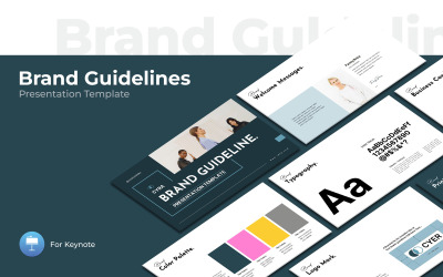 Brand Guideline Společnost Keynote Layout