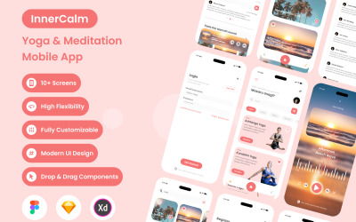 InnerCalm - Application mobile de yoga et de méditation