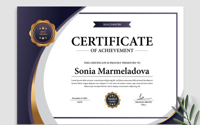 Conseguimento del modello di certificato