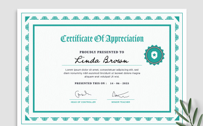 Layout dei modelli di certificati