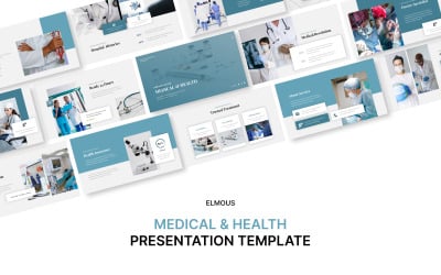Plantilla de presentación de PowerPoint sobre medicina y salud