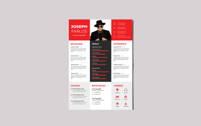 Currículum de Joseph Ultra | Plantilla CV