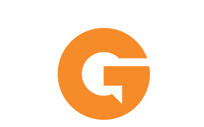 Літера G Шаблон логотипу чату