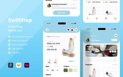 SwiftStep - Shoes Shop Mobile Apps