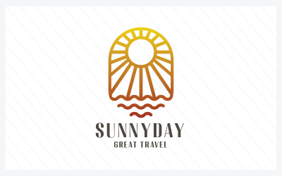 Güneşli Gün - Harika Seyahat Logosu
