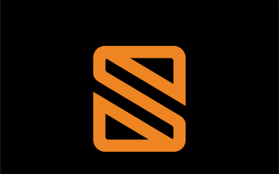 Шаблон логотипу Super Letter S