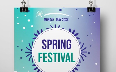 Volantino/poster del Festival di Primavera