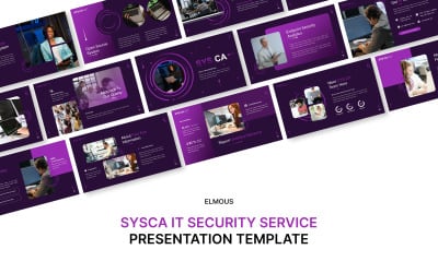 Modelo de apresentação em Powerpoint do serviço de segurança de TI Sysca