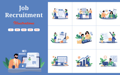 M723_Job Rekrytering Illustration Pack 2