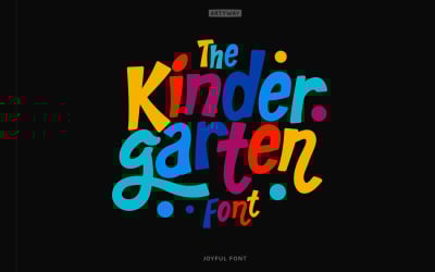 Шрифт Rainbow Color Kid Funny