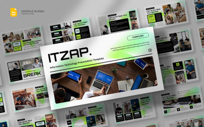 Itzap – Google Slides-Vorlage für Informationstechnologie