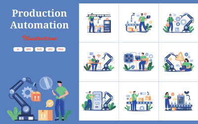 M684_Production Automation Illustration Pack 1