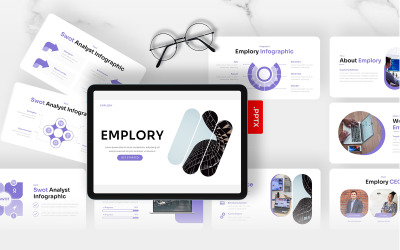 Emplory: modello di presentazioni Google aziendali