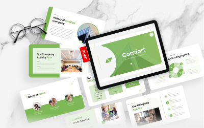 Kényelem – Üzleti PowerPoint sablon