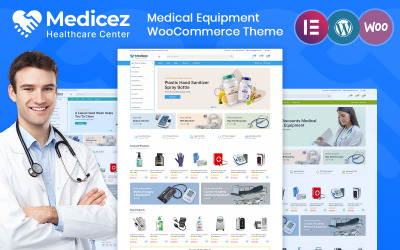 Medicez - Tema WooCommerce de Farmácia, Medicamentos e Saúde