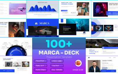 Modèle de présentation PowerPoint Marca Deck