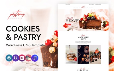 Pestrics - 饼干和糕点店 WordPress Elementor 主题
