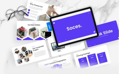 Soces – Modello di keynote aziendale