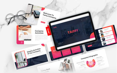 Taimy – üzleti PowerPoint sablon