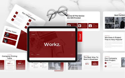 Workz - Modello PowerPoint aziendale