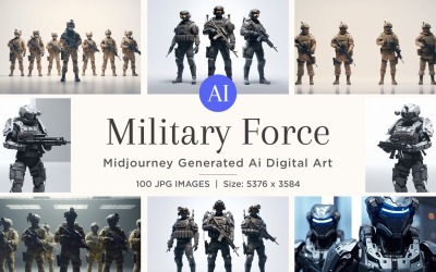 Força Militar Fortemente Armada 100 Conjunto V-1