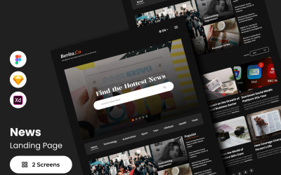 Berita.Co - Nachrichten-Landingpage