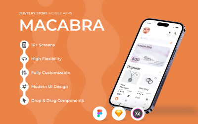 Macabra - Jewelry Store Mobile App