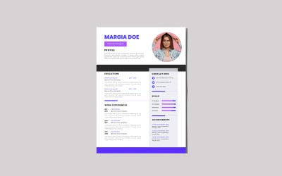 Untold Fix Resume | Šablona CV
