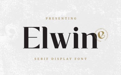 Elwin Elegant Stílusos betűtípus