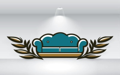 Meubilair Logo Sjabloon Vector Formaat
