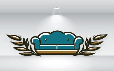 Mobilya Logo Şablonu Vektör Formatı