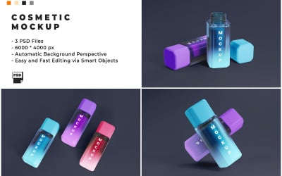 Cosmetic Mockups Template 1