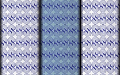 Geometrische vector eps minimale bloemmotief ontwerp