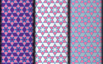 Naadloze element geometrische patroon ontwerp textuur