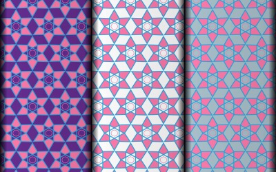 Seamless element geometric pattern design texture