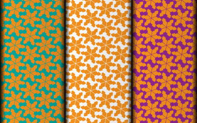 Seamless minimal pattern style effect