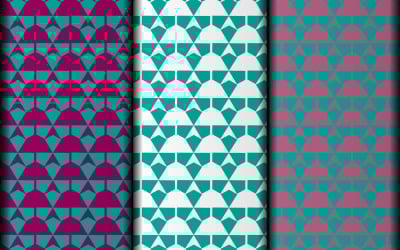 Vector minimalist pattern design template.