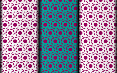 Vektor-EPS-Musterdesign im Kreisstil