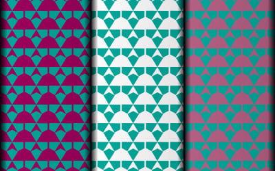 Vektor minimalistisk mönster designmall.
