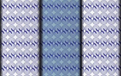 Vettore geometrico eps design minimale motivo floreale