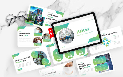 Heltha - Medische PowerPoint-sjabloon