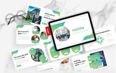 Heltha - Modello PowerPoint medico