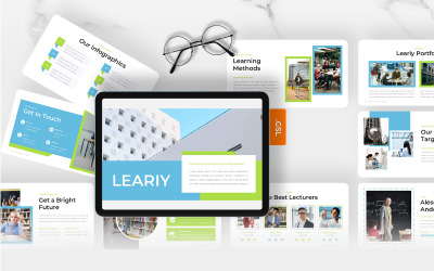 Leariy - Modello di Presentazioni Google per Education University