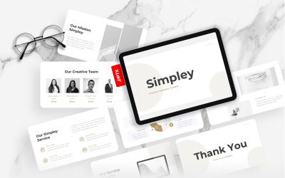 Simpley – Minimalist PowerPoint Şablonu