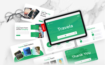 Travela - Шаблон туристического агентства PowerPoint