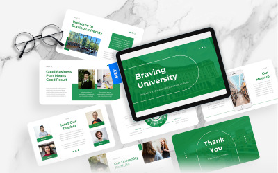 Braving - Modèle de présentation de l&amp;#39;université d&amp;#39;éducation