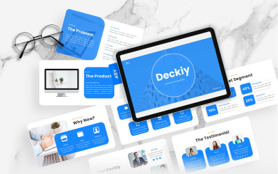 Deckiy — универсальный шаблон презентаций Pitch Deck